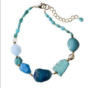 Turquoise necklace statement